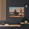 88289-139.jpg Dad's Coming by Winslow Homer Framed Canvas
