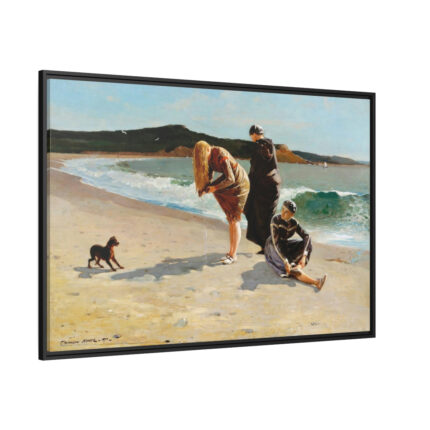 Eagle Head, Manchester, Massachusetts by Winslow Homer Framed Canvas