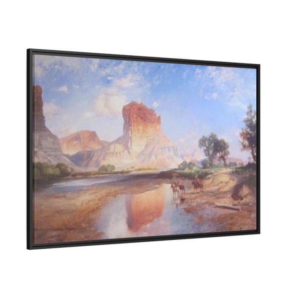 88289-150.jpg O'Neil Butte Grand canyon by Thomas Moran Framed Canvas