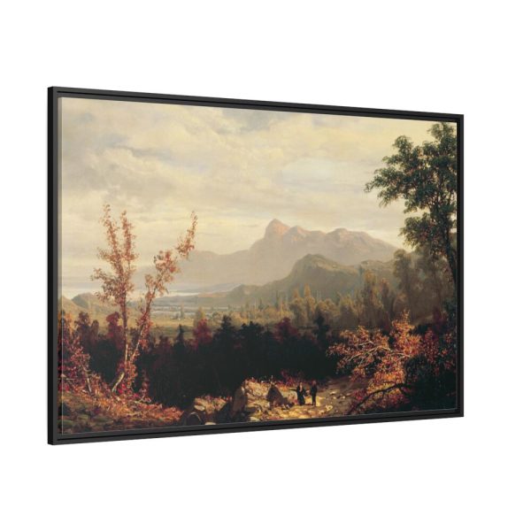 88289-160.jpg Autumn Landscape by William Louis Sonntag Framed Canvas