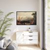 88289-163.jpg Autumn Landscape by William Louis Sonntag Framed Canvas