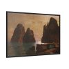 88289-165.jpg Isle of Capri, The Faraglioni by William Stanley Haseltine Framed Canvas