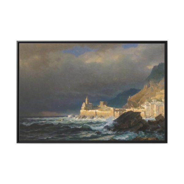 88289-171.jpg Porto Venere, Spezia, Italy by William Stanley Haseltine Framed Canvas