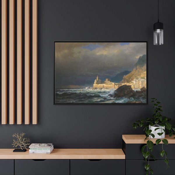 88289-174.jpg Porto Venere, Spezia, Italy by William Stanley Haseltine Framed Canvas