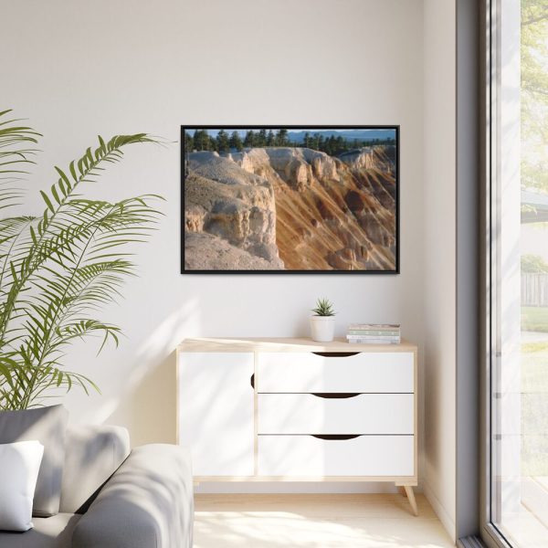 Sunrise in the Bryce Canyon Framed Canvas