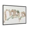 88289-195.jpg A Part of an Aqueduct in Rome by Joseph August Knip Framed Canvas