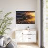 88289-213.jpg Bridge in Budapest, Danube River Framed Canvas