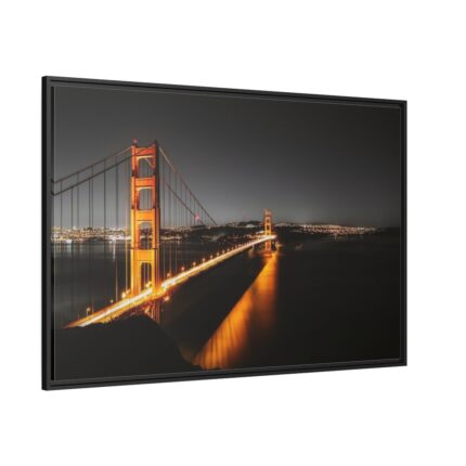 Golden Gate Bridge San Francisco Framed Canvas