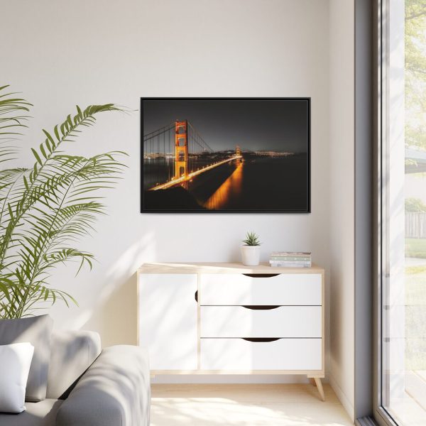 Golden Gate Bridge San Francisco Framed Canvas