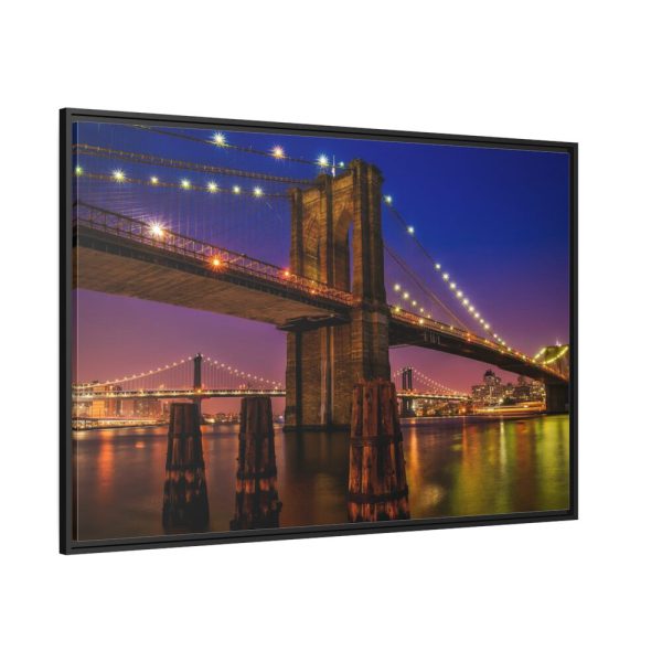 88289-220.jpg Brooklyn Bridge Landmark Historic New York Framed Canvas