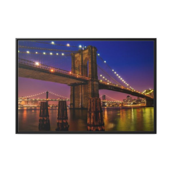 88289-221.jpg Brooklyn Bridge Landmark Historic New York Framed Canvas