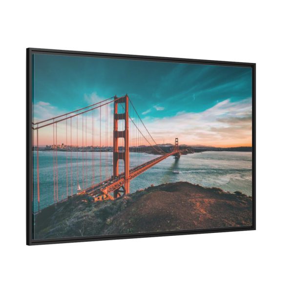 88289-230.jpg Golden Gate Bridge River San Francisco Framed Canvas