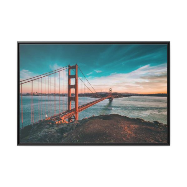88289-231.jpg Golden Gate Bridge River San Francisco Framed Canvas