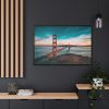 88289-234.jpg Golden Gate Bridge River San Francisco Framed Canvas