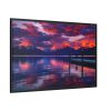 88289-235.jpg Lake McDonald Glacier National Park Montana Framed Canvas