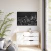 88289-258.jpg Black and White New York City Skyscraper Framed Canvas