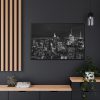 88289-259.jpg Black and White New York City Skyscraper Framed Canvas