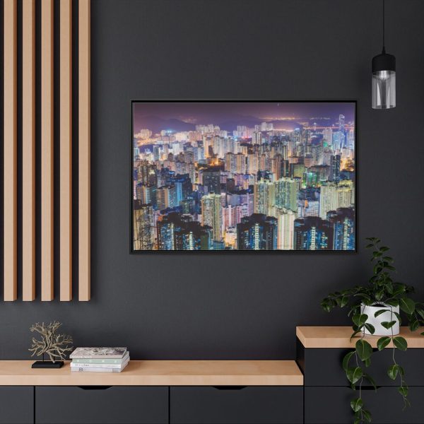 88289-269.jpg Skyscrapers of Hong Kong, China Framed Canvas