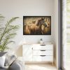 88289-28.jpg Herd of Horses Framed Canvas