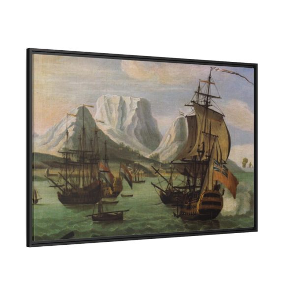 Samuel Scott Table Bay Framed Canvas