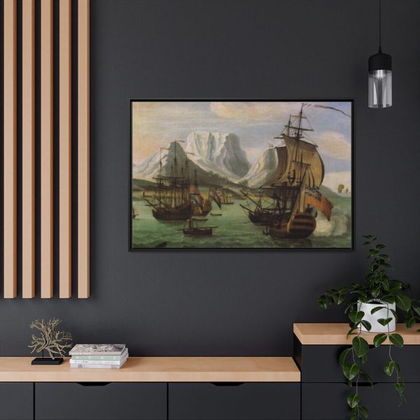 Samuel Scott Table Bay Framed Canvas