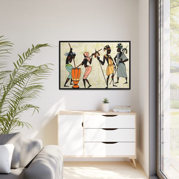 88289-303.jpg Man Ethic African People Framed Canvas