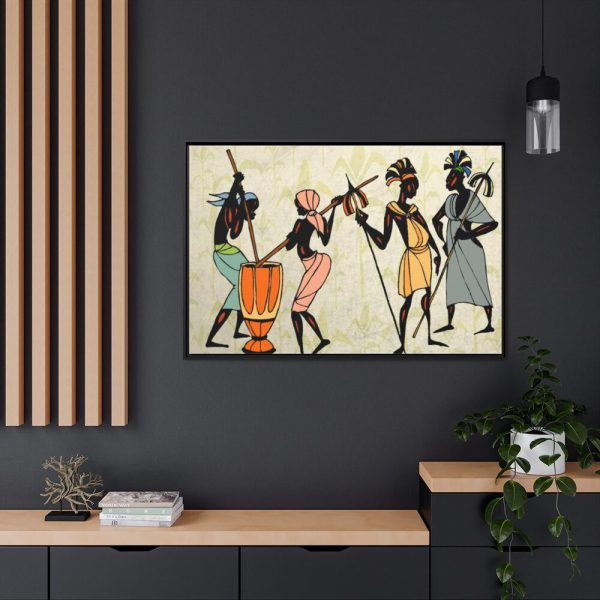 88289-304.jpg Man Ethic African People Framed Canvas