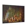 Plantation Burial by John Antrobus Framed Canvas