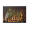 Plantation Burial by John Antrobus Framed Canvas