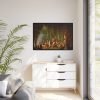 Plantation Burial by John Antrobus Framed Canvas