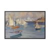 88289-321.jpg The Nyländska Jaktklubben Harbour in Helsinki by Albert Edelfelt Framed Canvas