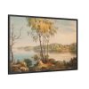 88289-325.jpg Lakeside View Near Träskända Manor, by Magnus Von Wright Framed Canvas