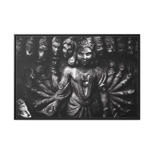 88289-341.jpg Lord Vishnu, Hindu Religion Sculptures Framed Canvas