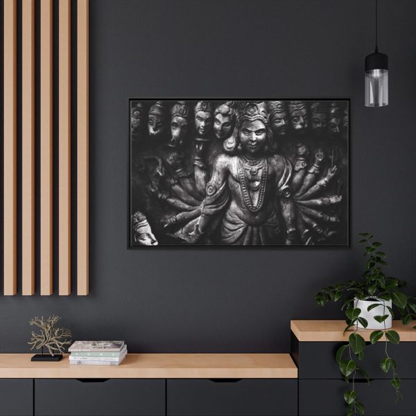 88289-344.jpg Lord Vishnu, Hindu Religion Sculptures Framed Canvas