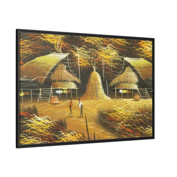88289-345.jpg Asia Painting Village Framed Canvas