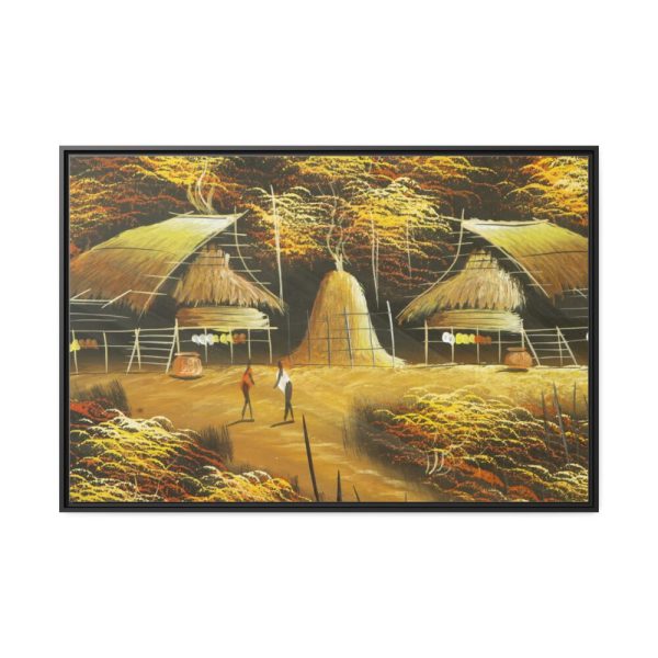 88289-346.jpg Asia Painting Village Framed Canvas