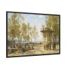 88289-350.jpg La fontana by Hermann Corrodi Framed Canvas