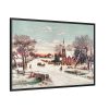 88289-355.jpg Christmas Eve by Hoover & Son Framed Canvas