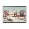 88289-356.jpg Christmas Eve by Hoover & Son Framed Canvas