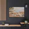 88289-364.jpg Log Raft by Albert Edelfelt Framed Canvas