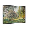 88289-365.jpg Landscape The Parc Monceau by Claude Monet Framed Canvas