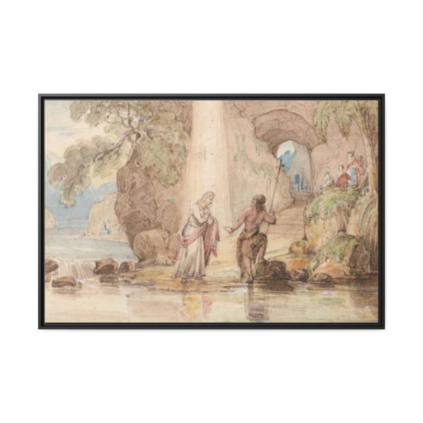 88289-375.jpg The Baptism of Christ Framed Canvas