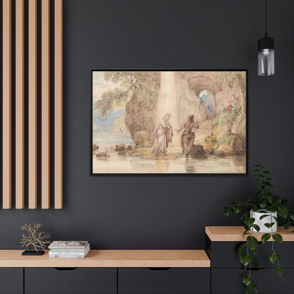 88289-379.jpg The Baptism of Christ Framed Canvas