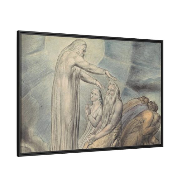 The Vision of God Framed Canvas