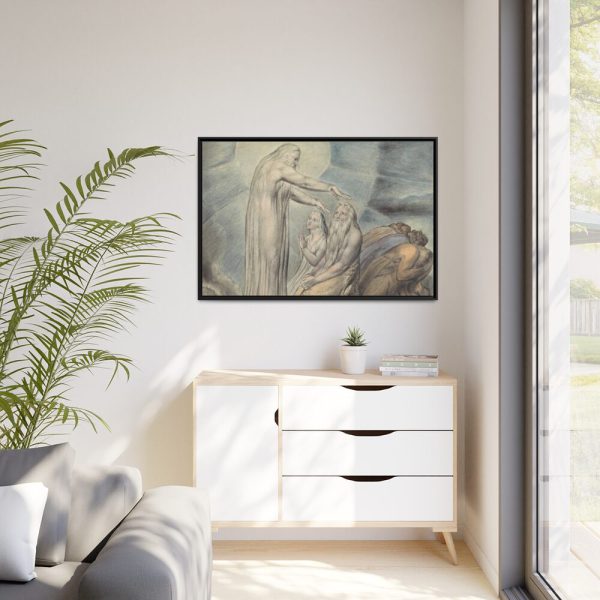 The Vision of God Framed Canvas