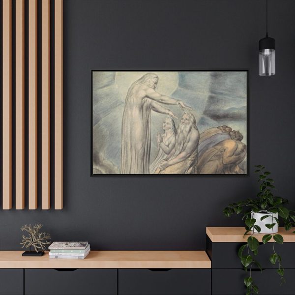 The Vision of God Framed Canvas