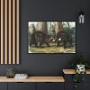 88289-44.jpg American Black Bears by John Woodhouse Audubon Framed Canvas