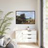 88289-53.jpg Lord Rivers's Stud Farm by Jacques-Laurent Agasse Framed Canvas