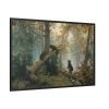 88289-60.jpg Shishkin, Ivan - Morning in a Pine Forest Framed Canvas
