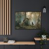88289-64.jpg Shishkin, Ivan - Morning in a Pine Forest Framed Canvas